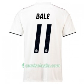 Camisolas de Futebol Real Madrid Bale 11 Equipamento Principal 2018/19 Manga Curta